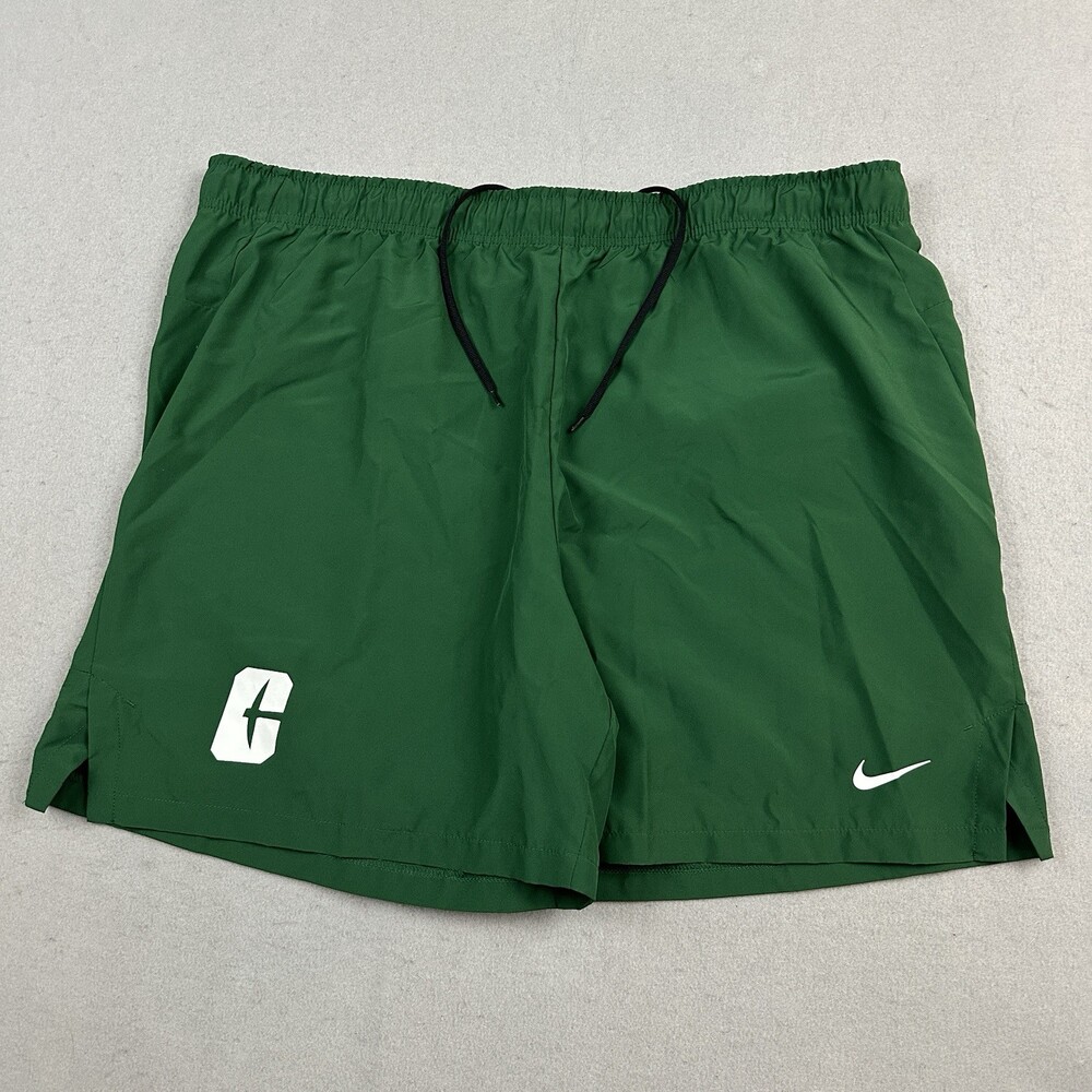UNC Charlotte 49ers Shorts Men 3XL Green Nike Team Issued NCAA Football Dri Fit